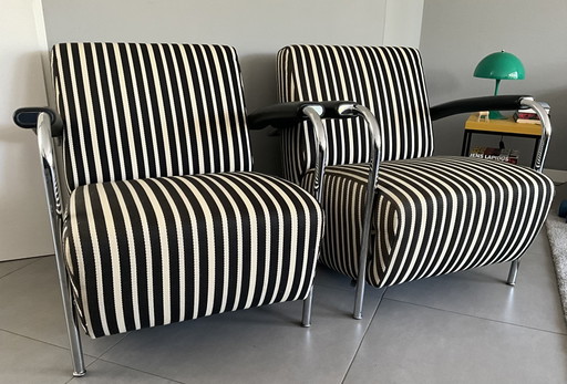 2 fauteuils Leolux Scylla