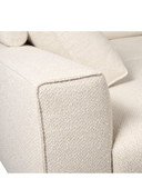Aikon Lounge corner sofa – light gray/beige
