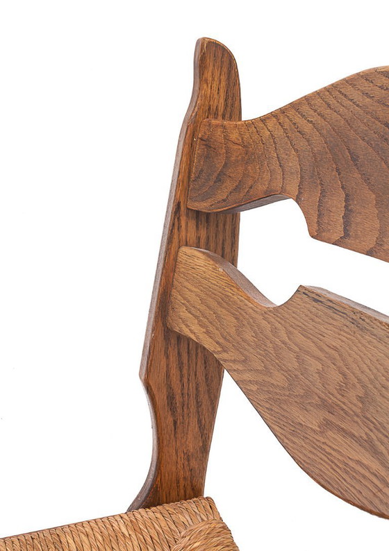 Image 1 of Set of 6 Guillerme and Chambron chairs