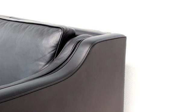 Image 1 of comme neuf ! Original Børge Mogensen for Fredericia Danish Lounge Set, Sofa and 2 Chairs, premium Leather, Oak, RP 31.161 Euro