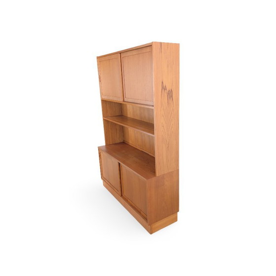 Poul Hundevad Midcentury Bookcase Teak Cabinet danish design2 – Wood (photo 3 of 12)