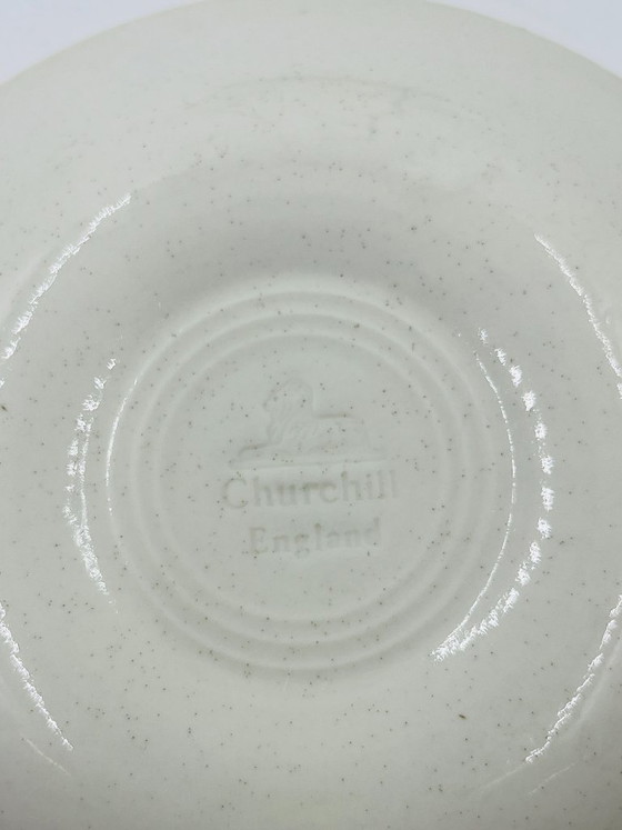 Image 1 of Set di 6 piatti fondi Churchill Homespun Trees