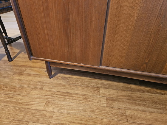 Image 1 of Armadio vintage in teak impiallacciato (circa 70 anni) – buone condizioni