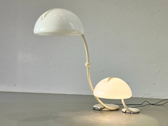 Image 1 of Set: 2 lampade Serpente & Cobra di Elio Martinelli per Martinelli Luce, 1960