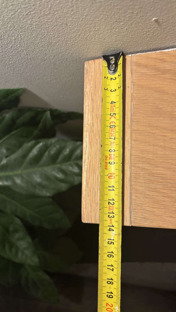 Image 1 of Specchio rovere chiaro, 128 x 128 cm