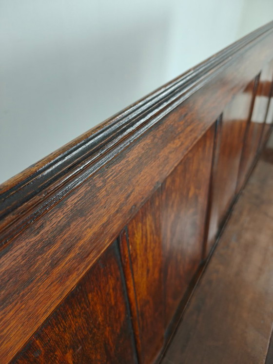 18th Century Georgian Oak Settle Bench – Dated Circa 1790 – Couches, Wood (photo 13 of 13)