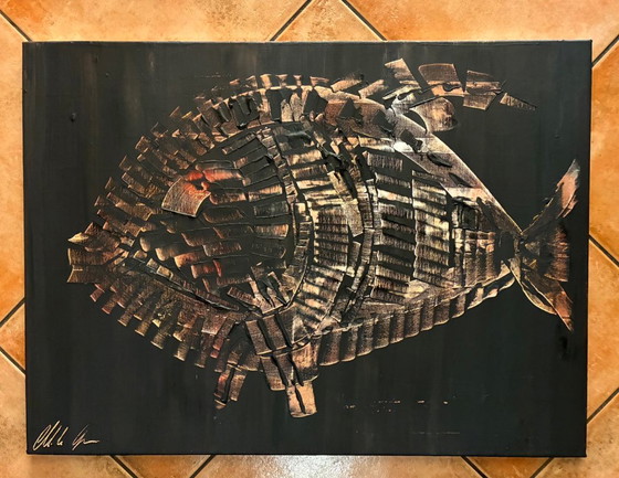 Fish 1 – Walter Geraci, Paintings & Drawings, Canvas, Other (photo 11 of 13)