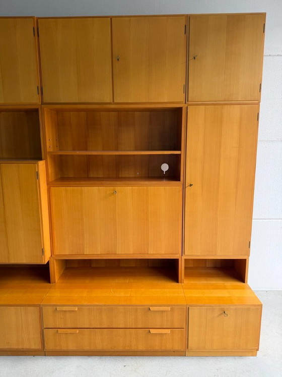 XXL vintage modular GE-EL Wall cabinet (straight), Wood, Brown (photo 6 of 23)