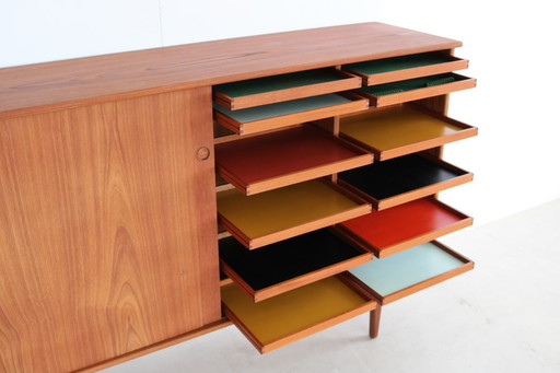 Dänisches Highboard im Vintage-Stil