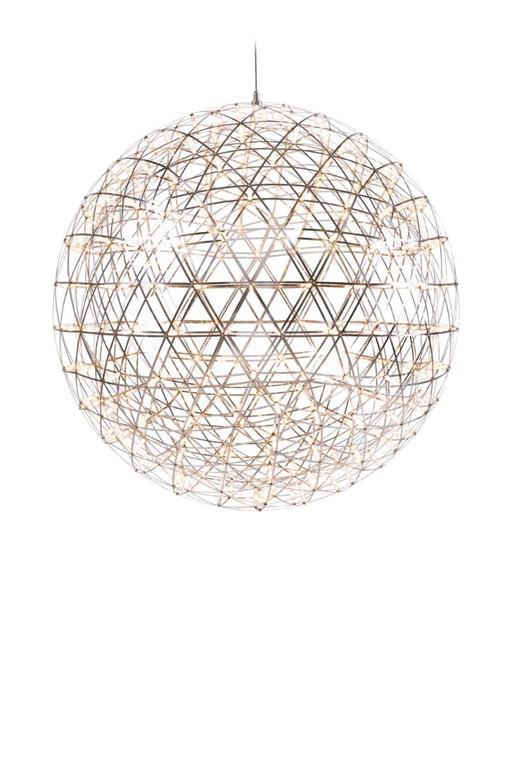 Deckenleuchte MOOOI Raimond II R 43 – hanglampen, polished steel, Metal