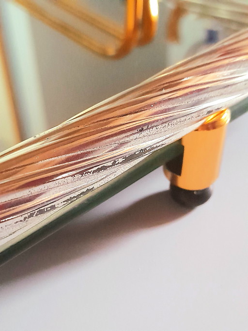 Hollywood Regency Spiegeltablett