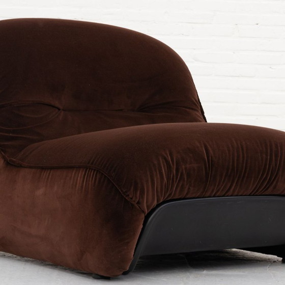 Malu Lounge Armchair Diego Mattu 1P Italy 70's – Textile (photo 7 of 9)