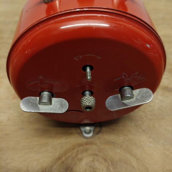 Image 1 of Vintage Peter wekker – rood – Made in Germany