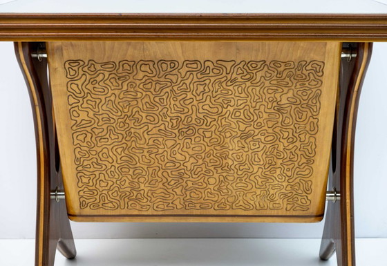 Image 1 of Mostrador de caja de Osvaldo Borsani, estilo moderno italiano de mediados de siglo, década de 1950