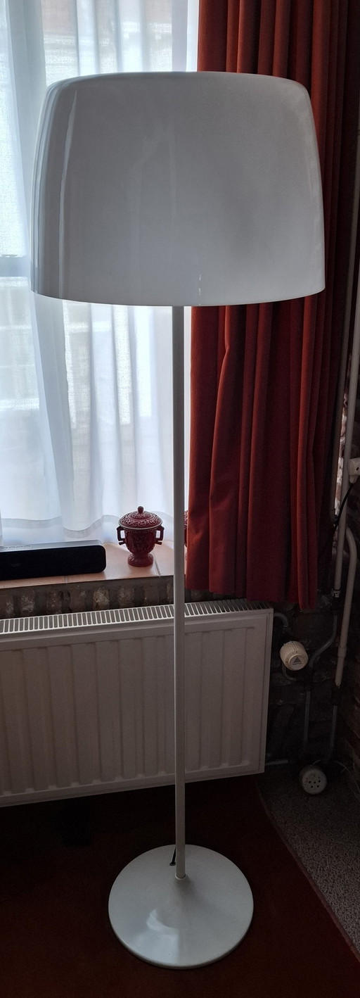 Hagoort Witte Willem Floor Lamp Round 1970
