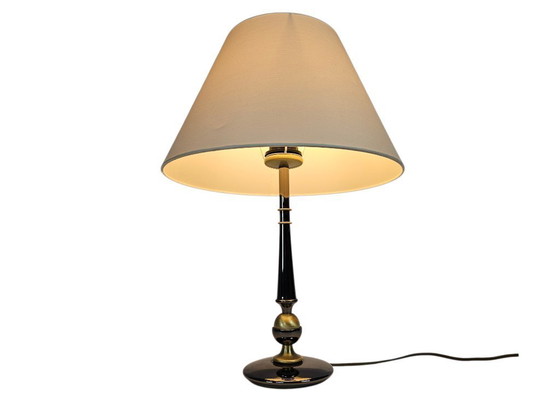 Image 1 of B + M Leuchten - brass - table lamp - classic - Germany - 80s