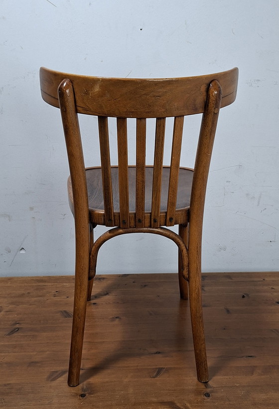 Image 1 of Set di 2 sedie da bistrot antiche Cosmos Thonet