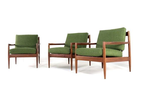 Image 1 of Fauteuil 'Gingst' vintage gestoffeerd 