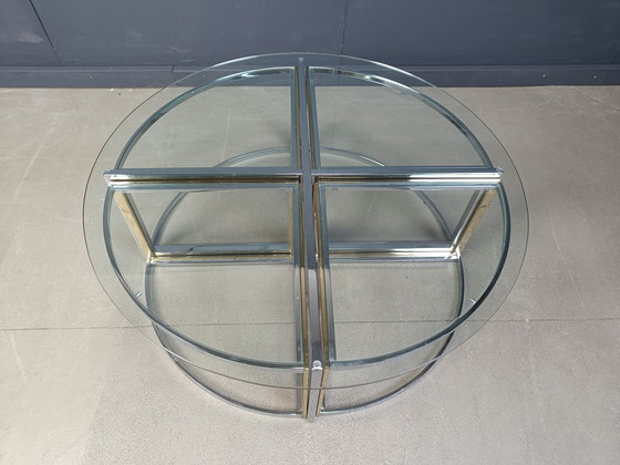 Image 1 of Grande set di tavolini da caffè di Maison Charles, anni '70