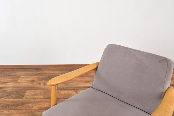 Image 1 of Fauteuils lounge polonais du milieu du siècle par J. Kędziorek, années 1960. Ensemble de 2.