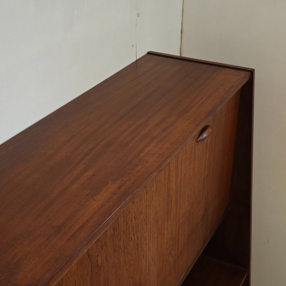 Image 1 of Vintage Danish highboard wall cabinet