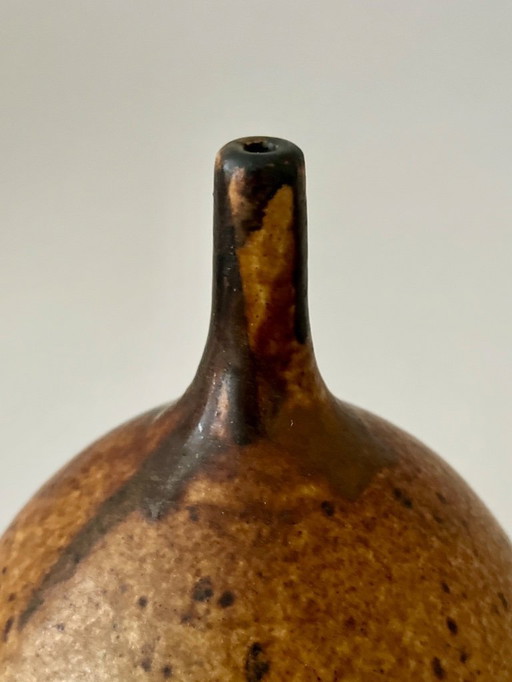 Otto Zeeger's glazed earthenware vase 1970s
