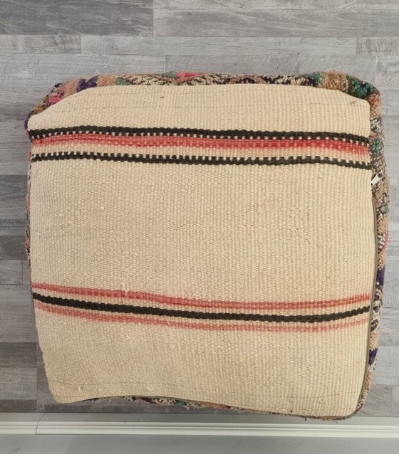 Image 1 of Vintage marokkaanse poef