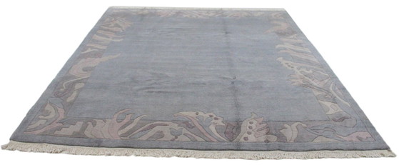 Original Modern Designer Highland Wool Rug Nepal 294 x 249 cm, Rugs & carpets, Grey (photo 3 of 8)