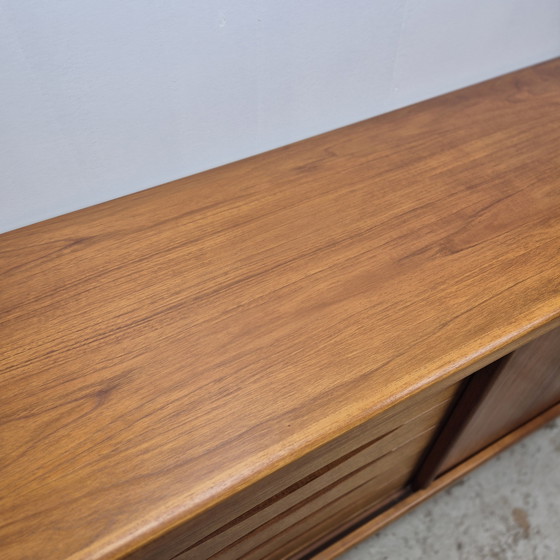 Image 1 of Credenza in teak vintage anni '60 Dyrlund, pensile e mobile TV