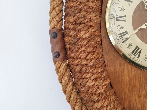 Image 1 of Reloj de pared Carrez Cord de DLG Audoux-Minet, años 70.