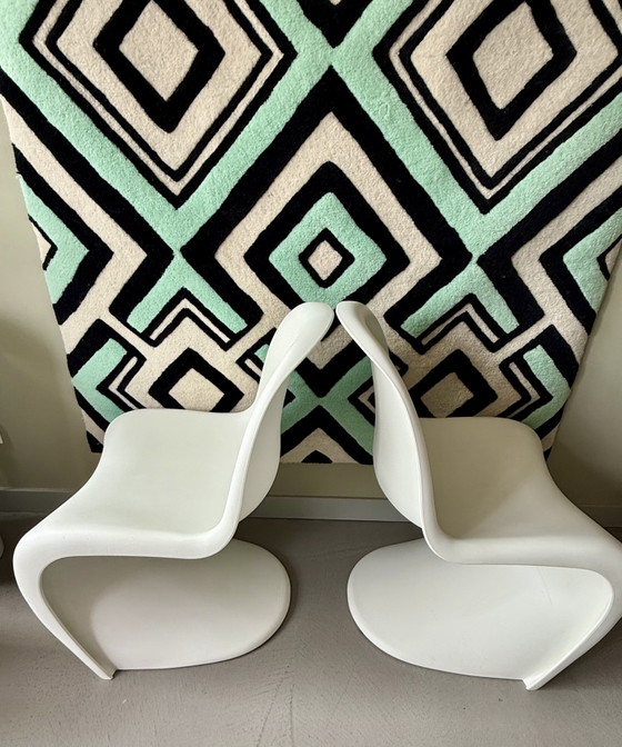 Image 1 of Verner Panton Designer Chairs, 2 pieces
