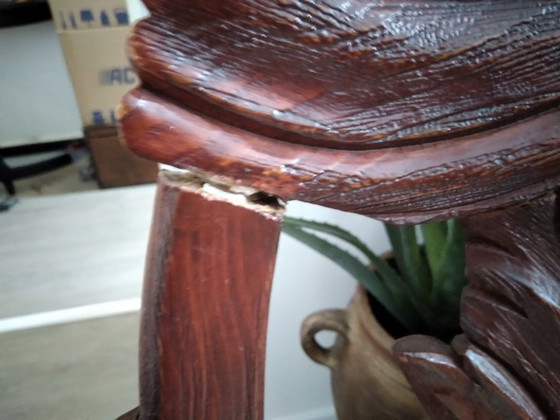 Set di 2 poltrone in stile Art Nouveau. – Textile, Wood (photo 8 of 13)