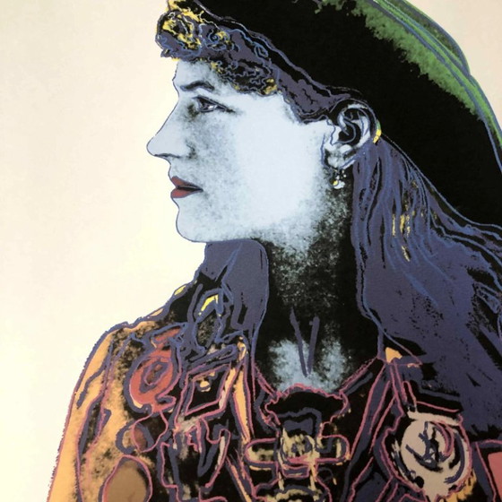 1990s After Andy Warhol "Annie Oakley" Lithograph – Lithographs & prints, Paper (photo 2 of 11)