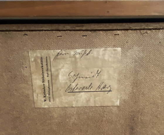 Image 1 of La parte superiore del giradischi/mobile audio può ruotare negli anni '60