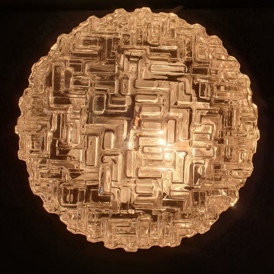Image 1 of Beautiful round ceiling/wall lamp in Mid-Century style
