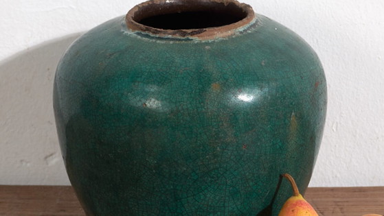 Antieke groene vaas (ca.1820) #31 – Vazen, Ceramic (photo 3 of 28)