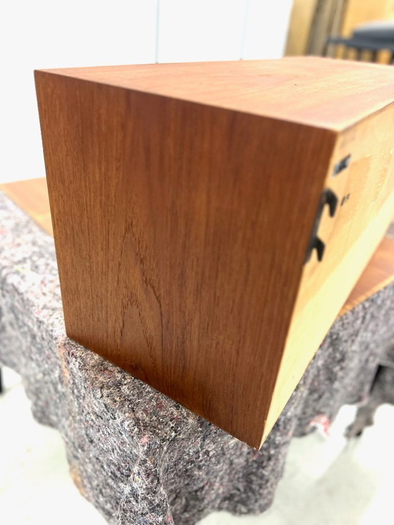 Image 1 of Teak Bar Cabinet By Kai Kristiansen For Feldballes, 1960s