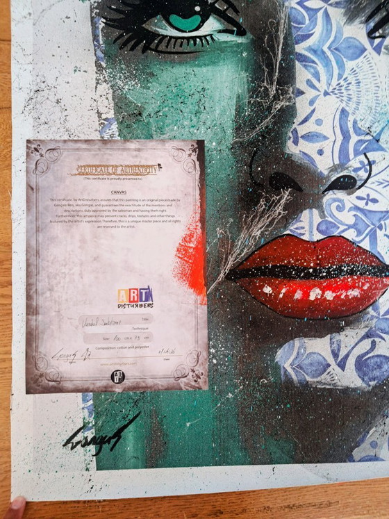 Image 1 of GONGAS - Sublime Vandal - Artist's Canvas