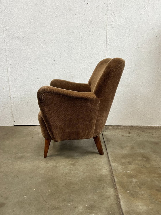 Image 1 of Ensemble vintage/milieu du siècle composé d'un canapé et de deux fauteuils, années 1970