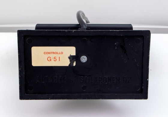 Image 1 of Pareja de lámparas de sobremesa de cristal de Murano italiano Altarte de Stilkronen, 1992