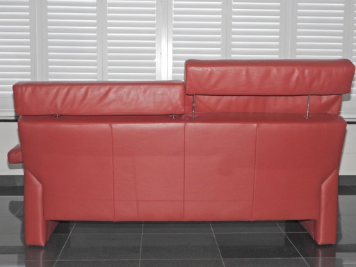 Canapé Jori Espalda 2 places rouge