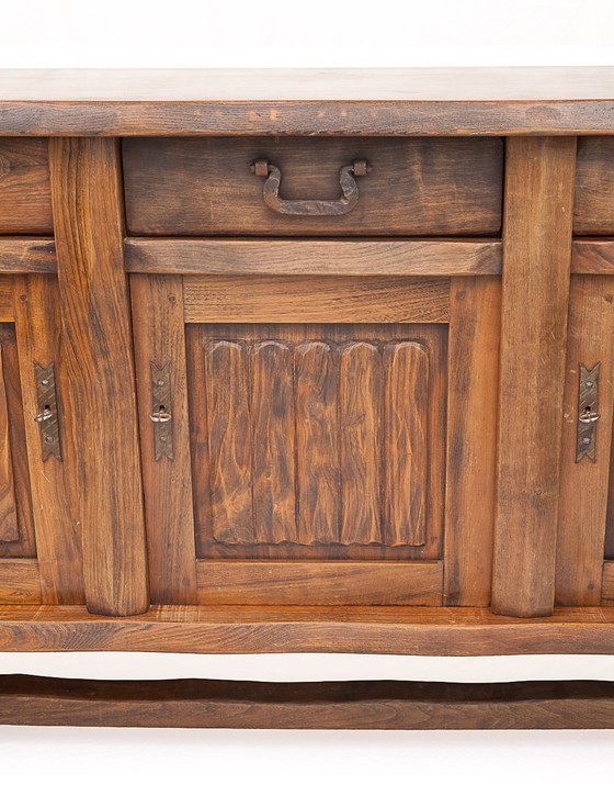 Image 1 of Brutalist sideboard by Olavi Hanninen
