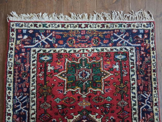 Tappeto Indo Gashqaï fatto a mano 150×101cm, Tappeti, Cotone, Lana, Multicolore (foto 5 di 13)