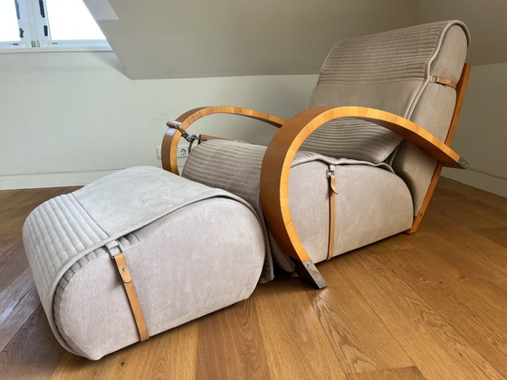 2 Fauteuils Tresserra Casablanca – Wood, Leather (photo 11 of 11)