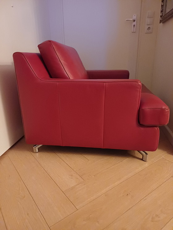 Image 1 of 2 poltrone in pelle di Novastyl