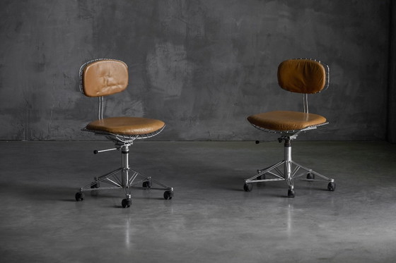 Image 1 of Beaubourg Bürostuhl von Michel Cadestin & Georges Laurent, Frankreich, 1970er Jahre