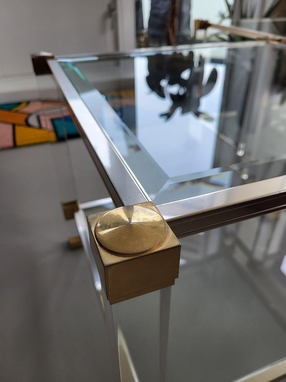 Image 1 of Pierre Vandel Paris – Tavolino da caffè Mid-Century (ca. 1970)