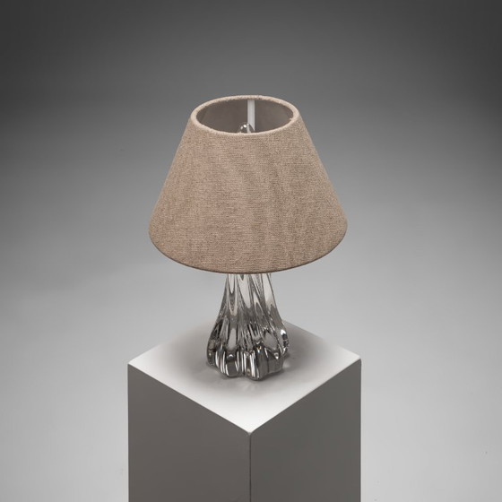 Lámpara de mesa de cristal retorcido de Baccarat, Francia, década de 1960. – Lámparas de mesa, Crystal (photo 3 of 6)
