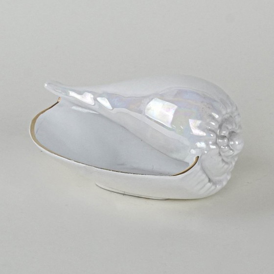 Image 1 of Porcelain Seashell, Italian Design, 1970s, Manufactured in Italy