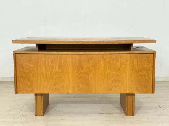 Image 1 of Bellissima scrivania di metà secolo / scrivania da ufficio / tavolo da lavoro vintage / autoportante